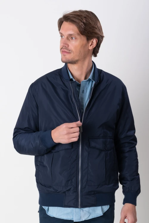 Campera Bomber Azul marino
