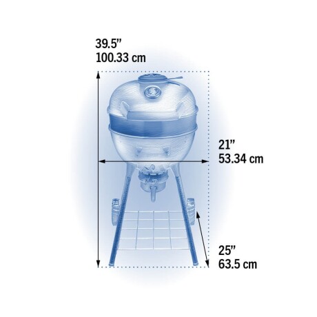 Parrilla de Carbón Napoleon PRO18K-LEG (47 cm) Parrilla de Carbón Napoleon PRO18K-LEG (47 cm)