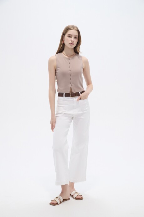 Tops Jaslen Taupe Claro