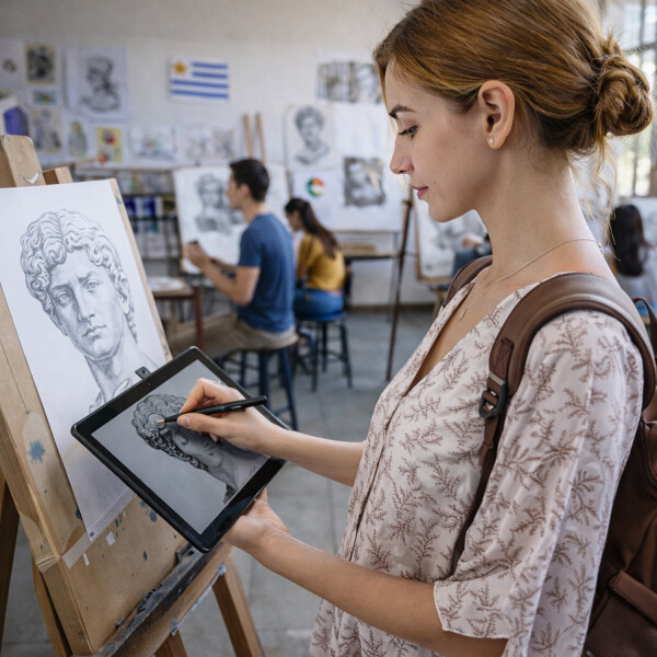 Tableta Digitalizadora Huion Rts-300 Lápiz Usb-c NEGRO