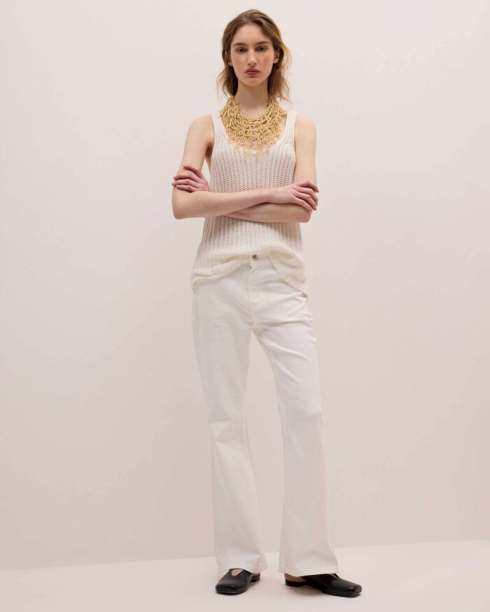 Denim Row Blanco