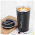 Vaso Térmico Coffee Mug 510 Ml Con Tapa Café Té Taza Jarra Variante Color Negro