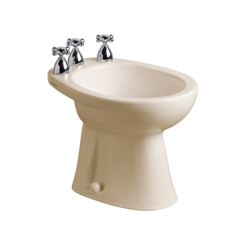 Bidet De 3 Agujero Color Almendra Linea Andina Ferrum 000