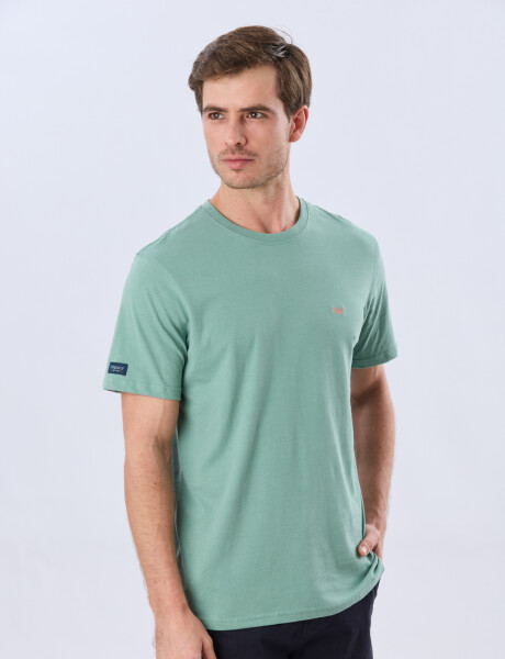 REMERA BÁSICA DE ALGODÓN Menta