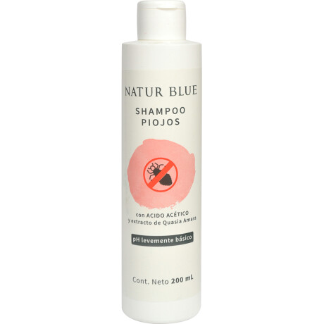 Shampoo para Piojos NATUR BLUE 200 mL Shampoo para Piojos NATUR BLUE 200 mL