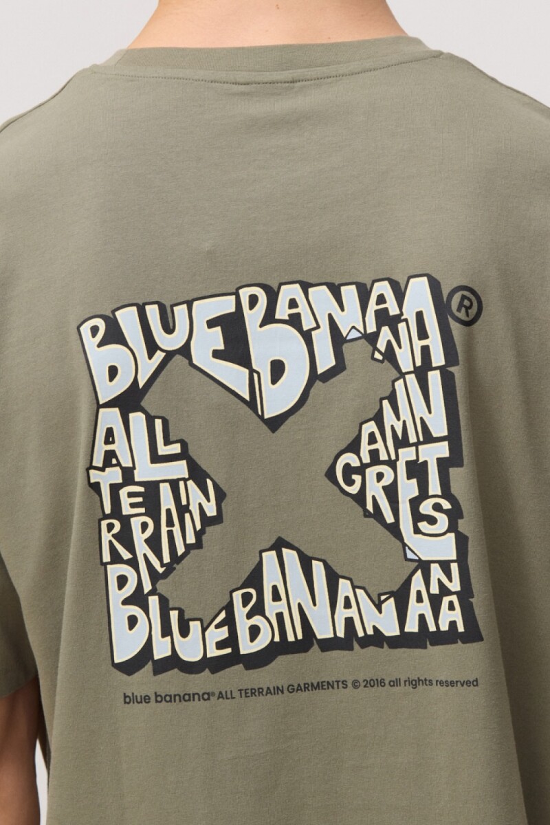 Camiseta Mess Olive