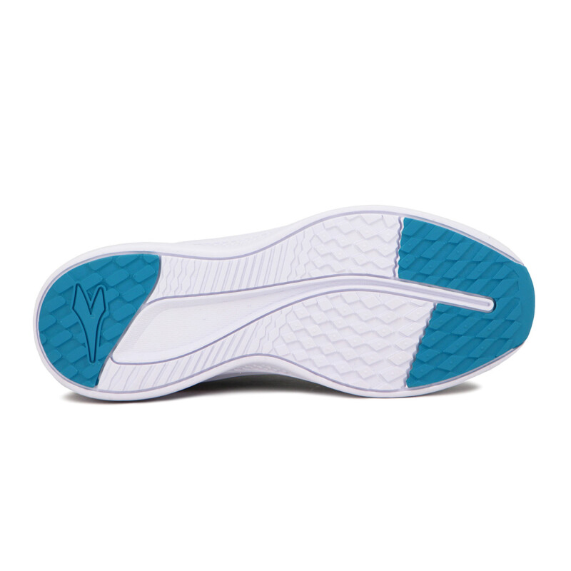 Diadora Calzado Deportivo Running Messina Hombre - Gris/Turquesa Gris-Turquesa