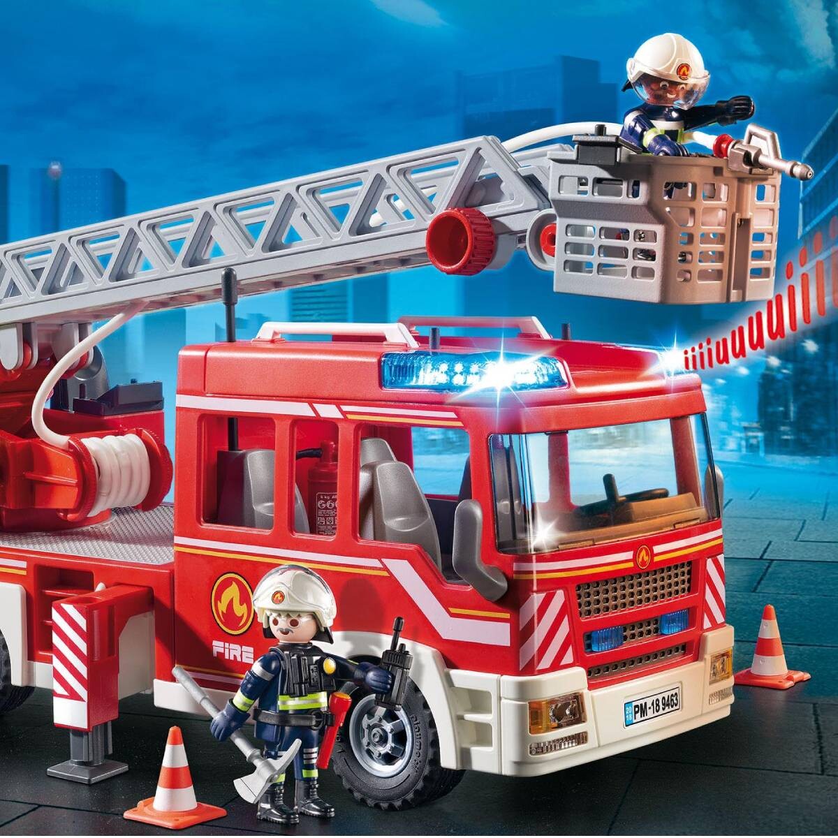 City Action: camión de bomberos grande 