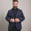 SACO GABARDINA AZUL