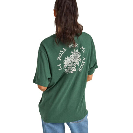Remera Rhythm La Rosa Oversized Verde