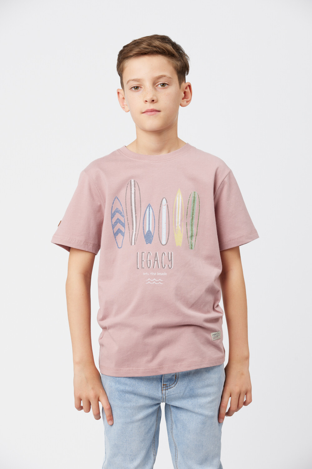 REMERA ESTAMPADA Rosado