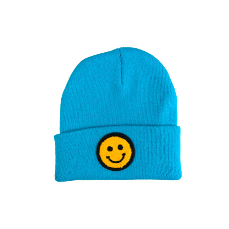 Gorro de lana smile Turquesa