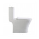 INODORO CON TAPA BLANCO SERIE ANORI BLANCO
