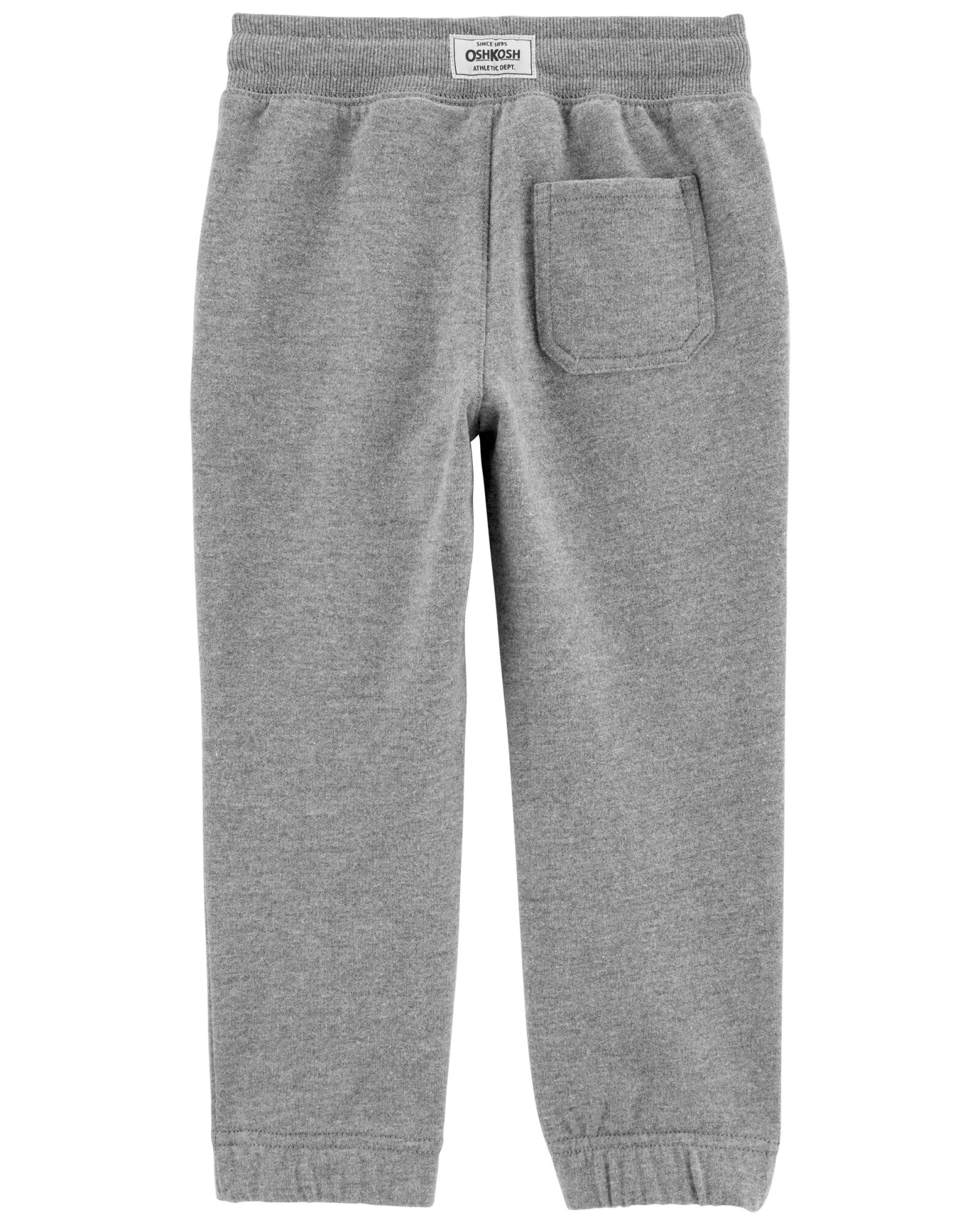 Pantalón de algodón con logo Sin color