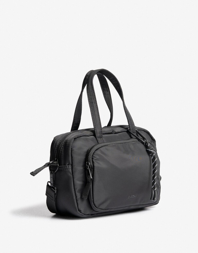 Bowling Nylon Cartera Bowling De Nylon - Negro