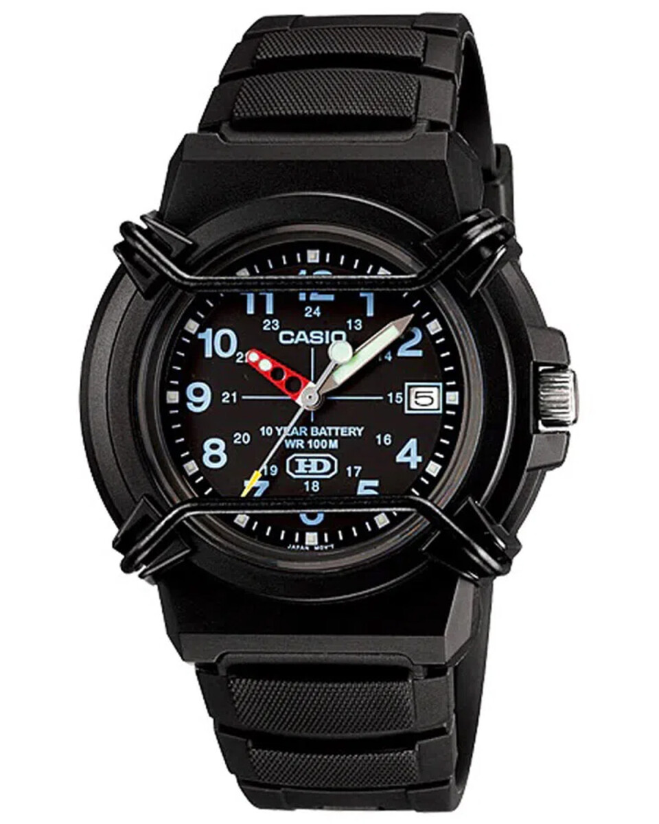 Reloj Análogo Casio HDA-600B-1BVDF Resistente Al Agua 