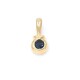 Colgante en oro 18k con zafiro azul Colgante en oro 18k con zafiro azul