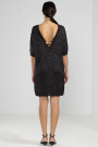 LARA KNIT DRESS Negro
