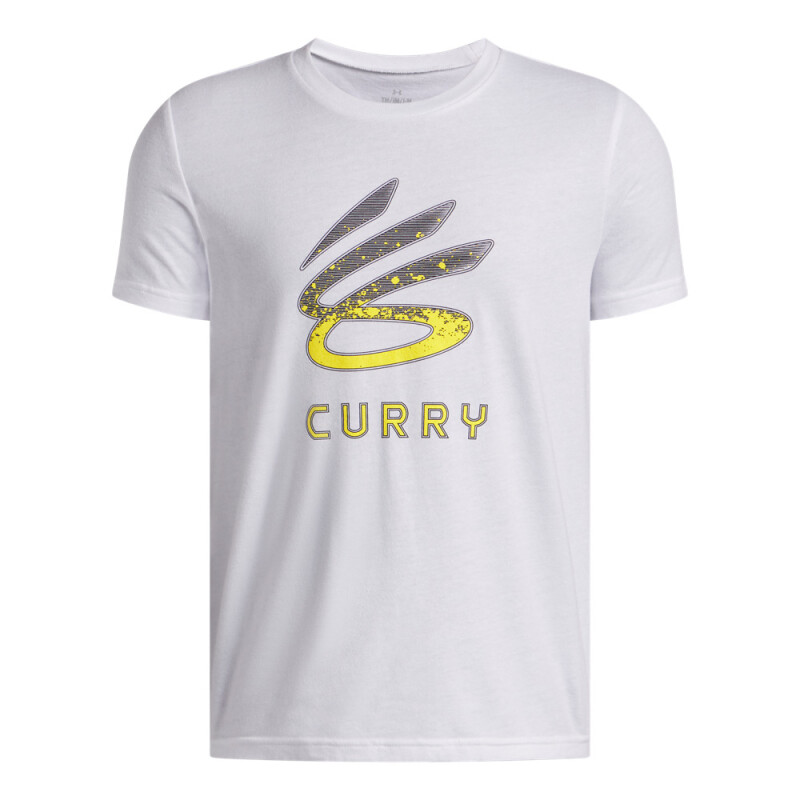 Curry Logo Tee-WHT WHT-102