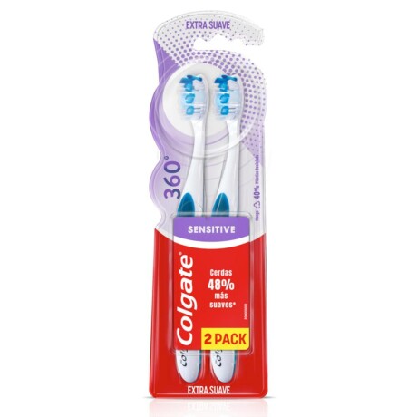 Cepillo De Dientes Colgate 360º Sensitive Pro Relief 2 U Cepillo De Dientes Colgate 360º Sensitive Pro Relief 2 U