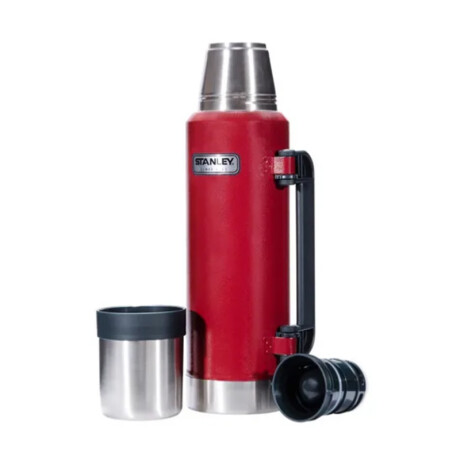 TERMO ACERO INOXIDABLE CON TAPON CEBADOR 1.4L BORDO STANLEY TERMO ACERO INOXIDABLE CON TAPON CEBADOR 1.4L BORDO STANLEY