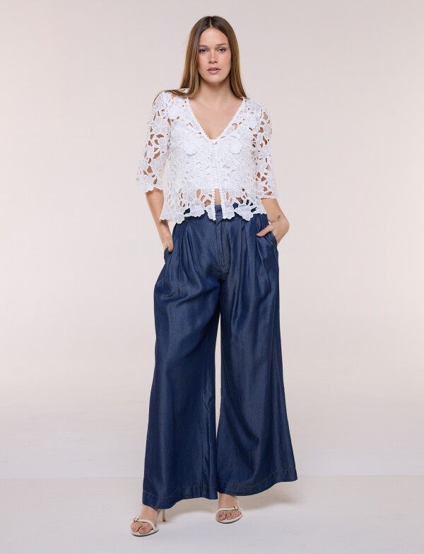 Bolero Encaje BLANCO