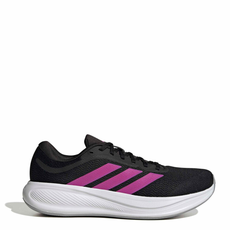 Championes de Mujer Adidas Response Runner 2 Negro - Fucsia