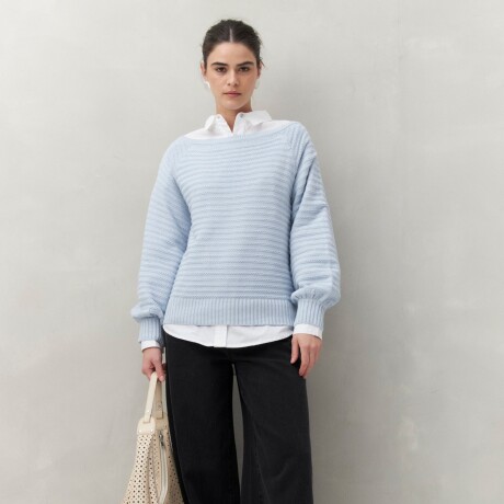 SWEATER GRETEL Celeste
