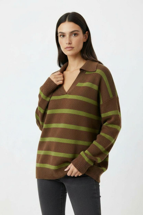 Sweater Sajer Estampado 2
