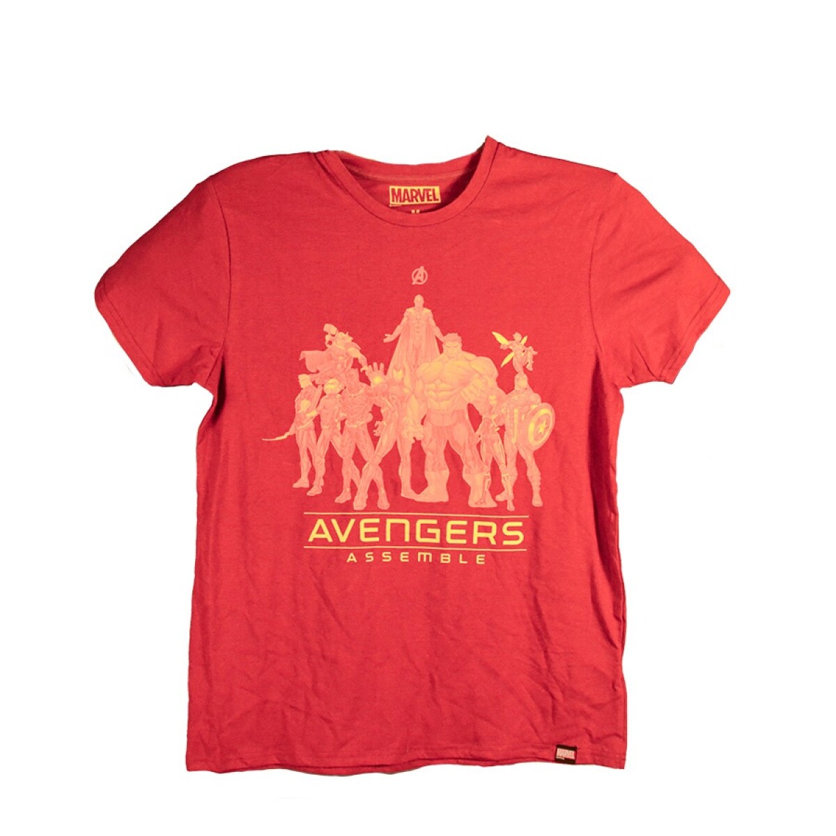 Remera Marvel Avengers Assemble - AVIASS24001 - Bordo 