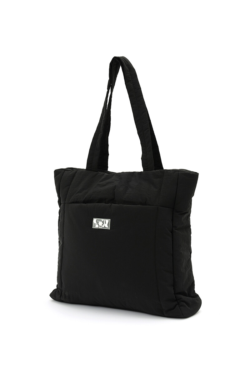 Bolso shopper Negro