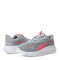 Championes Infantiles Puma Flexfocus Modern Gris - Rosa