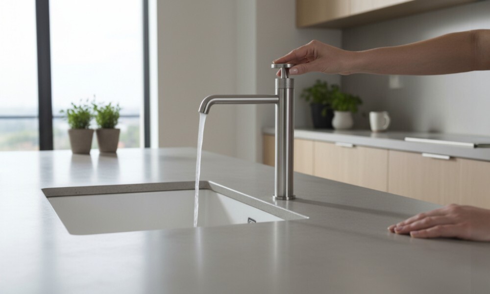 Grifería alta estilo industrial B088 02 45 1 Grifería Alta Estilo Industrial B088 02 45 1