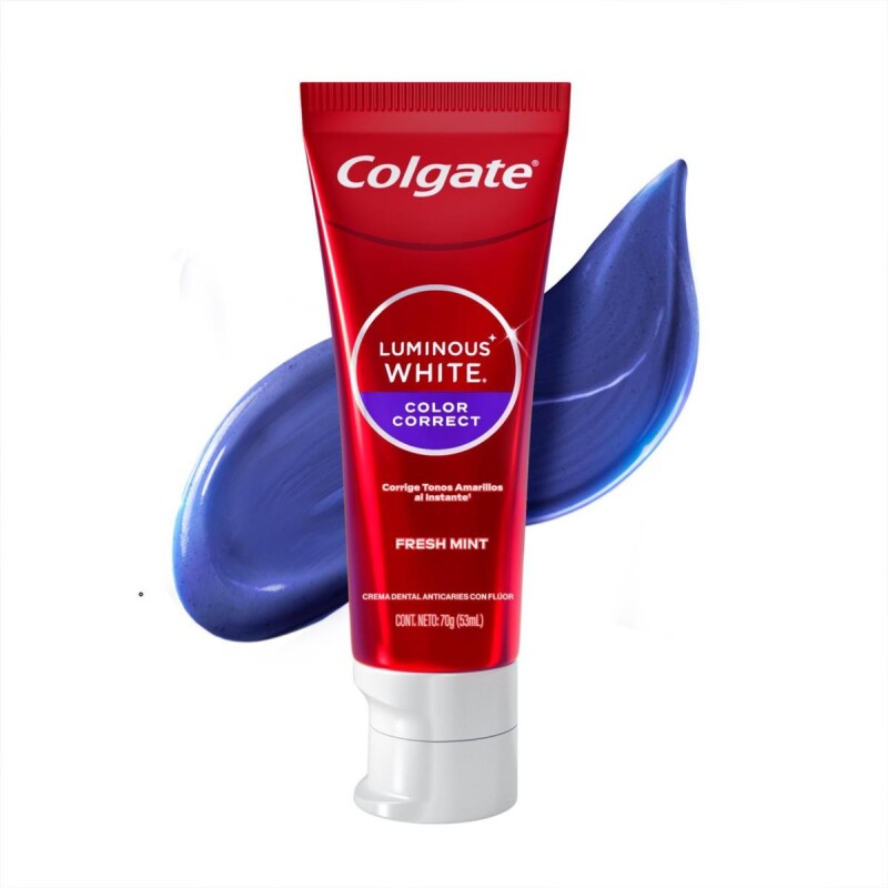Pasta De Dientes Colgate Luminous White Color Correct 70 Grs. Pasta De Dientes Colgate Luminous White Color Correct 70 Grs.