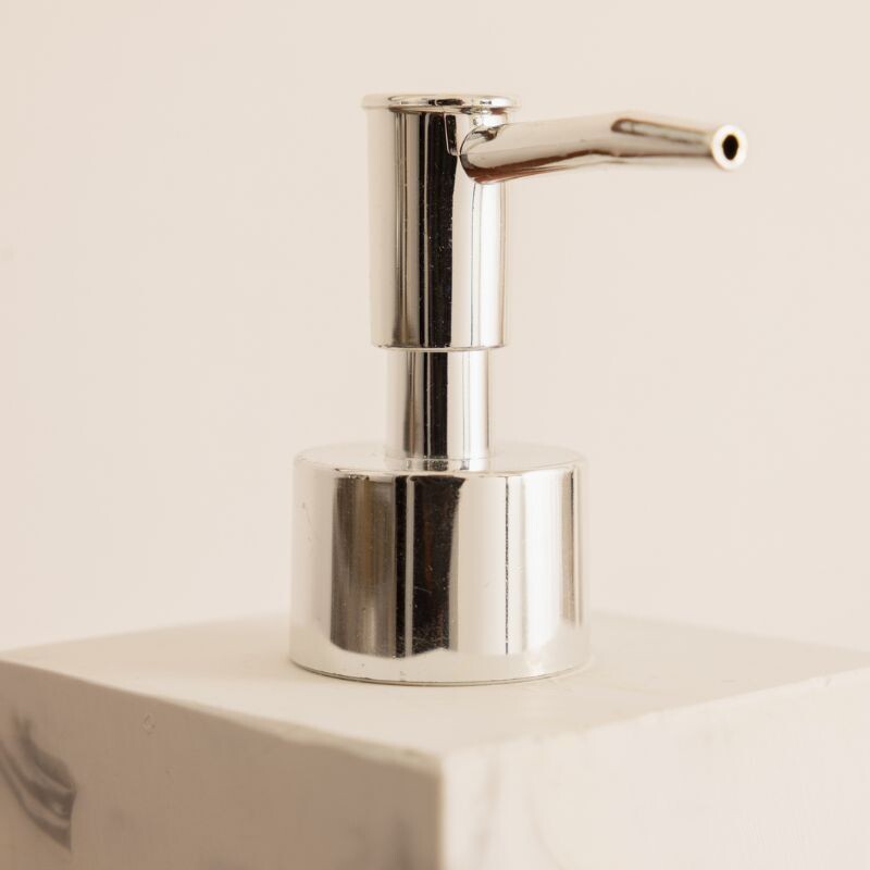 Dispensador Para Jabón Liquido De Cerámica 12x7 Cm Marble