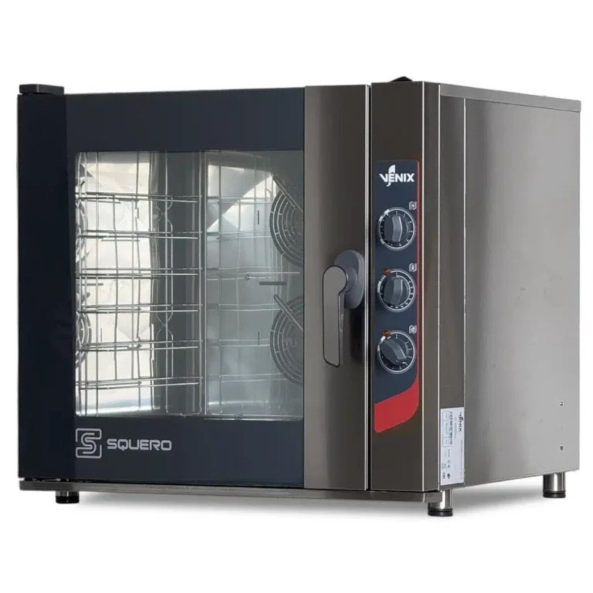 Horno Turbinado 6 Bandejas SQUERO Venix 