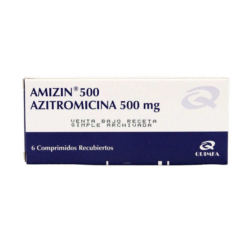 AMIZIN 500 MG. CJ X 6 COMPRIMIDOS única