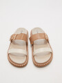 Sandalia Milett Beige