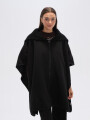 Poncho Checu Negro