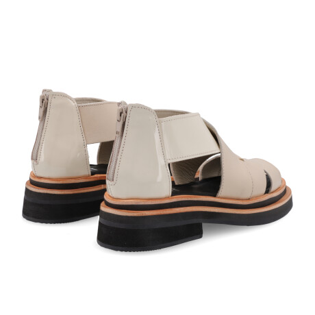 SANDALIAS VENET CUERO - AGRIN BEIGE