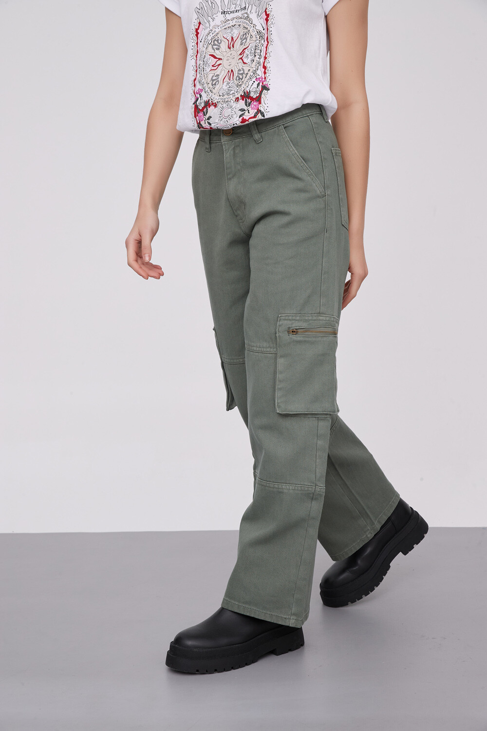 Pantalon Apparat Verde Seco