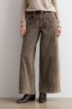 Jean culotte Mavis chocolate