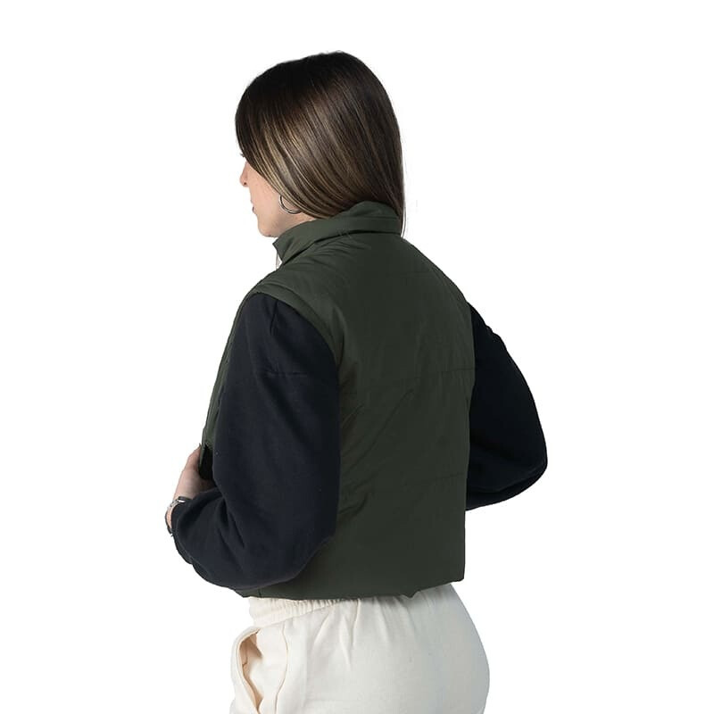 ChalecoThe Brooklyn Haus Puffer de Mujer - 210829I24 Verde Militar