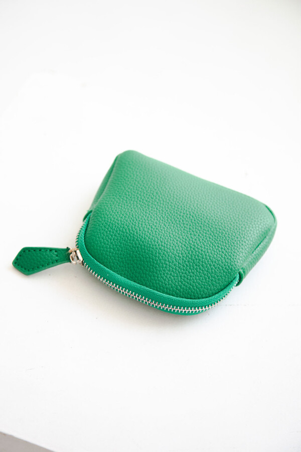 MONEDERO ZIPPER VERDE