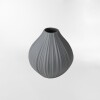 FLORERO PASTEL Gris - UNICO