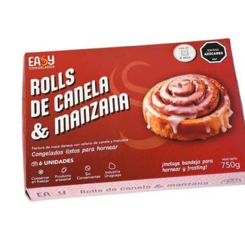 Rolls de Canela y Manzana X6 Easy Rolls de Canela y Manzana X6 Easy