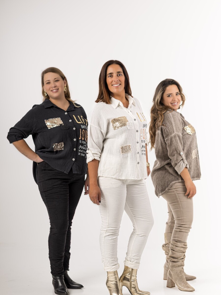 Camisa Mussolina Blanca