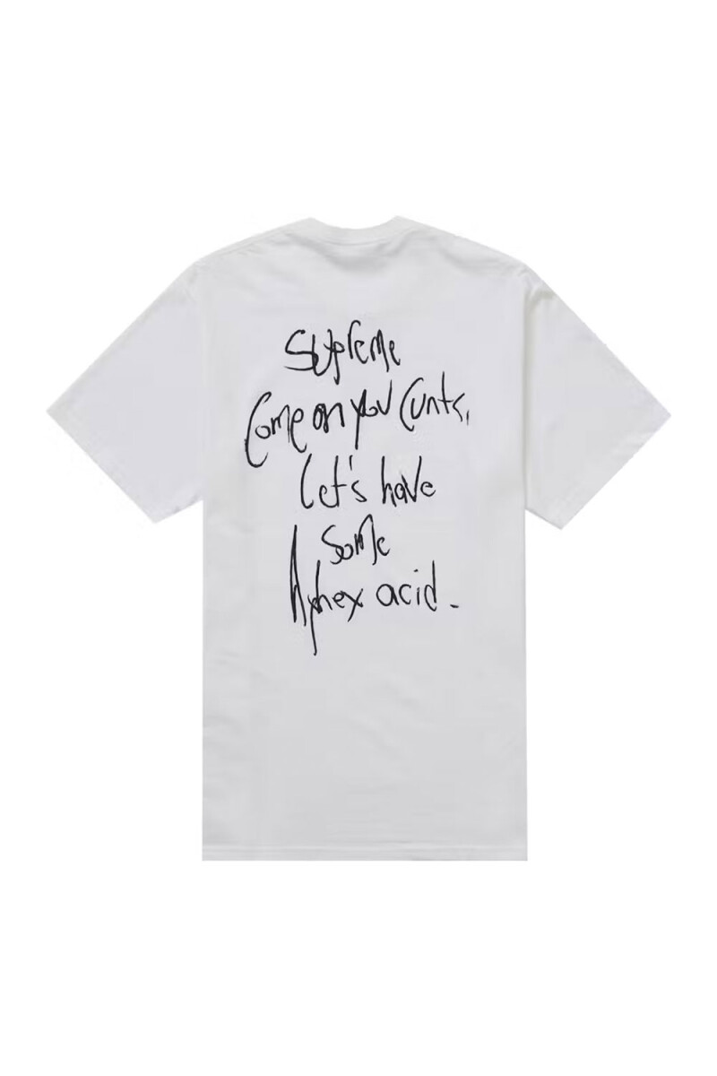 APHEX TWIN WINDOWLICKER TEE Blanco