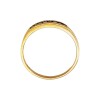 Anillo Sin Fin-Oro Bajo-Piedra Zafiro-AN8108 conpiedra