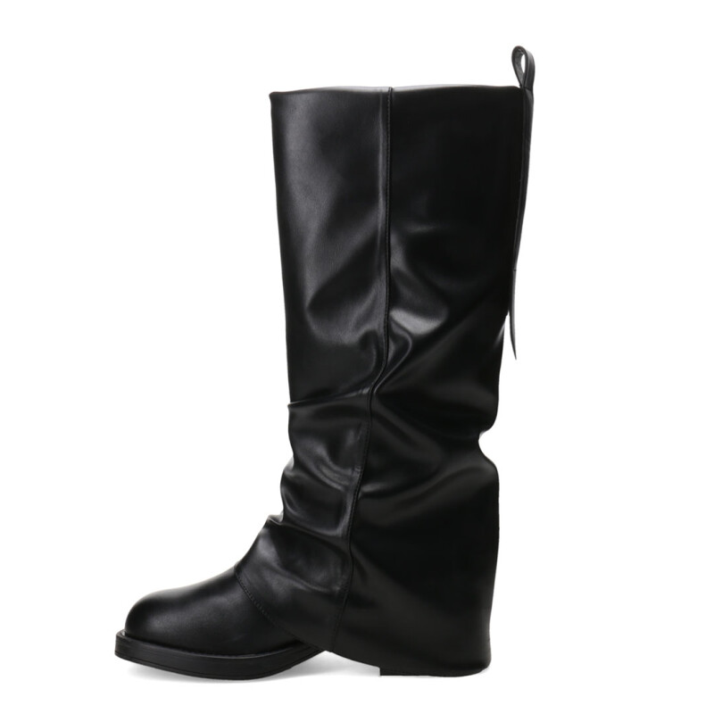 Botas de Mujer Miss Carol Wrinkle Negro